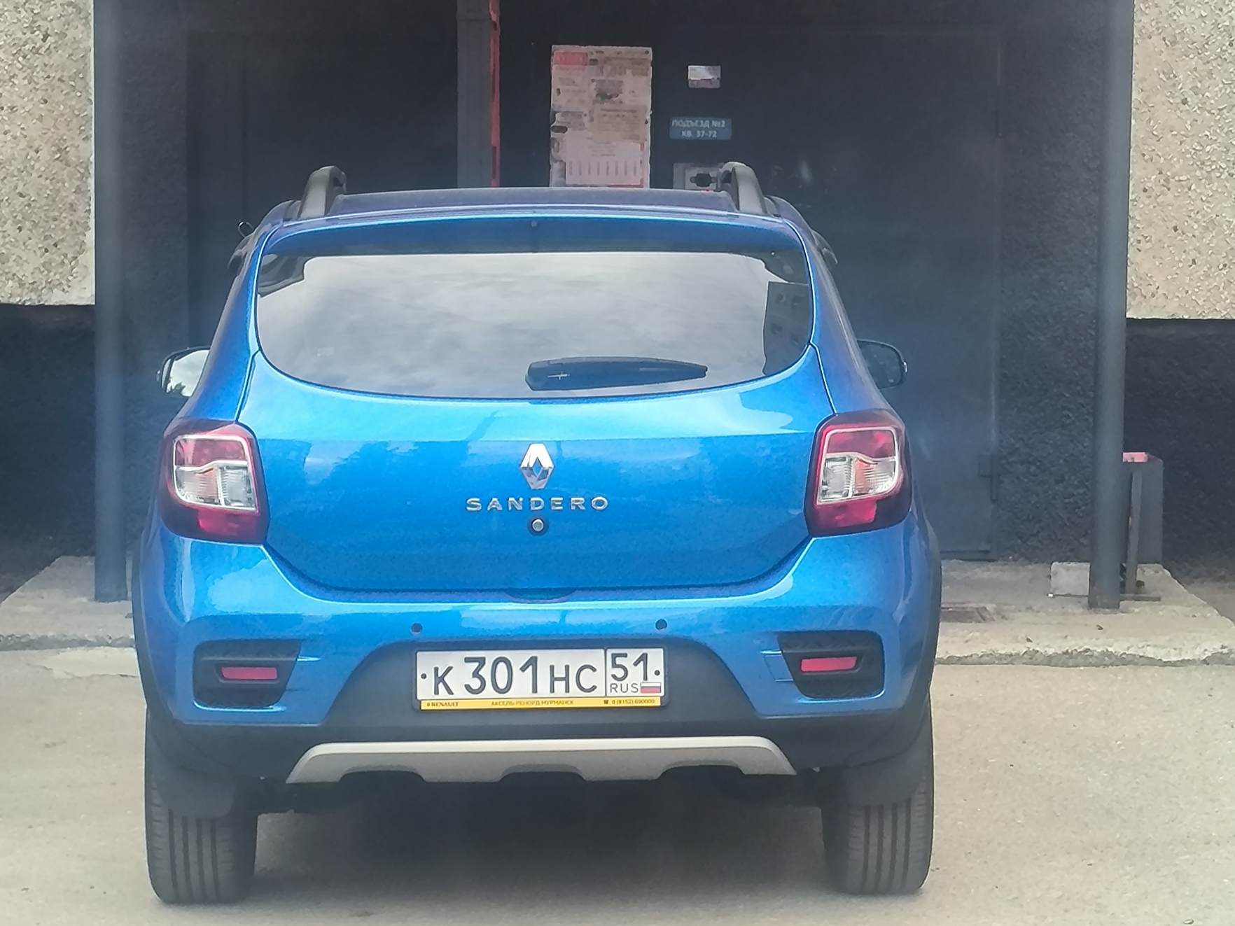 к 301 нс 51, Renault Sandero 2nd gen Stepway (B52), 2013­–