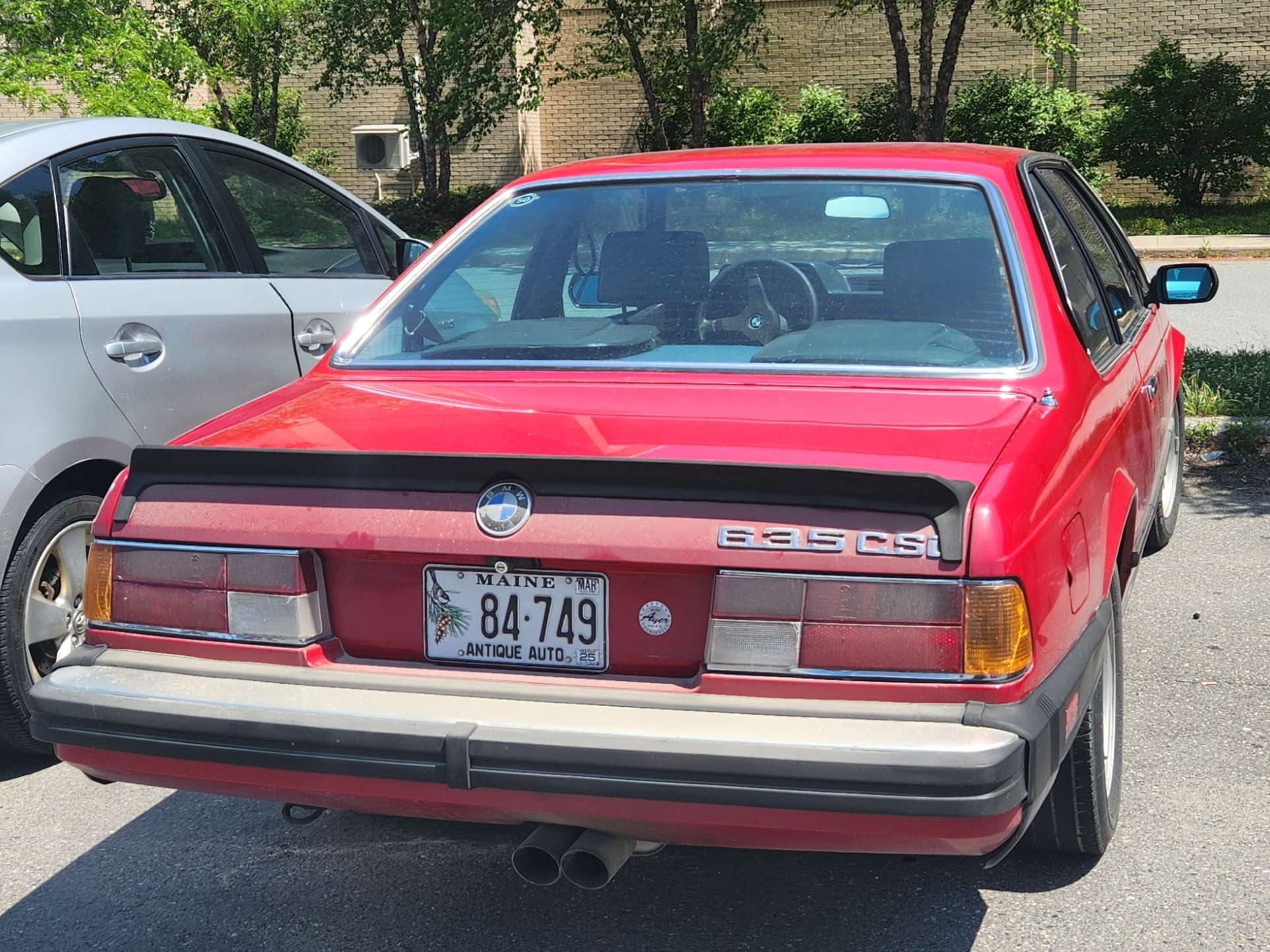 84-749, BMW 6 Series 1st gen (E24), 1976­–1989