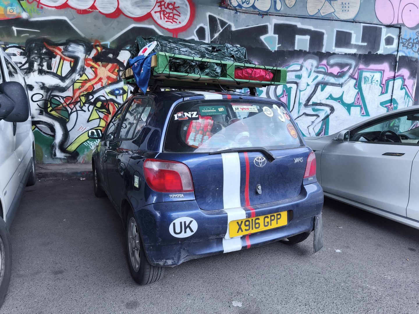 X916GPP, Toyota Yaris 1st gen 5-door Hatch (XP10), 1999–2005