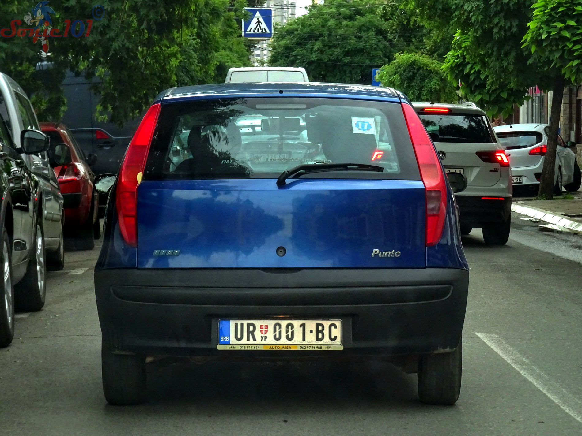 UR 001-BC, FIAT Punto 2nd gen 5-door Hatch (188), 1999–2003