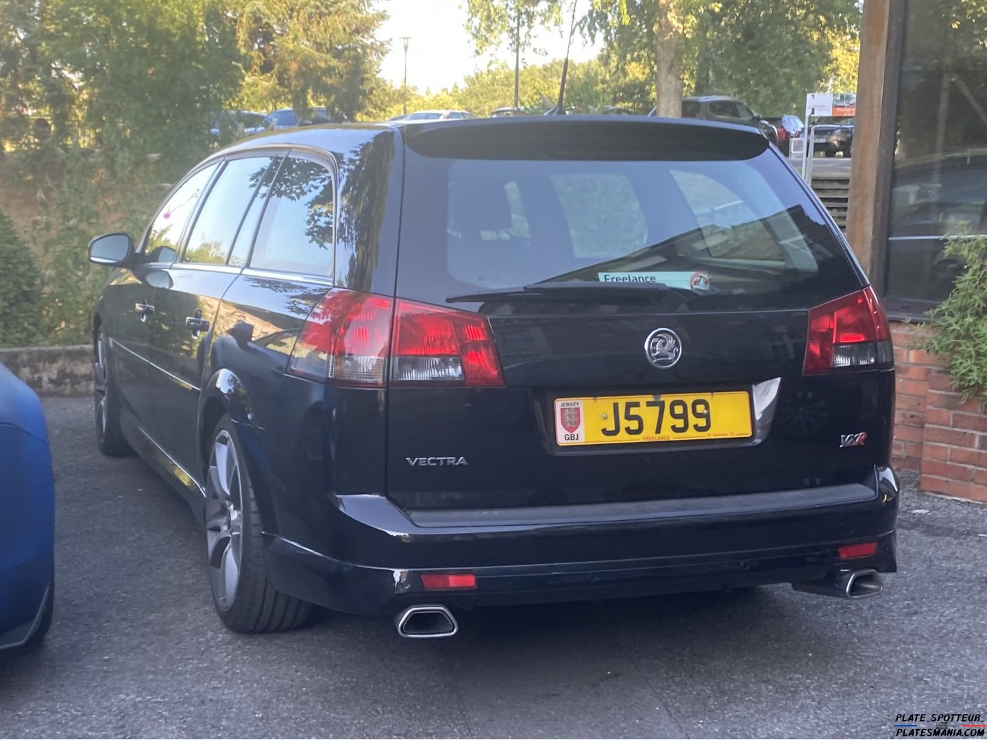 J5799, Vauxhall Vectra 2nd gen Estate (C; Z02), facelift, 2005–2008
