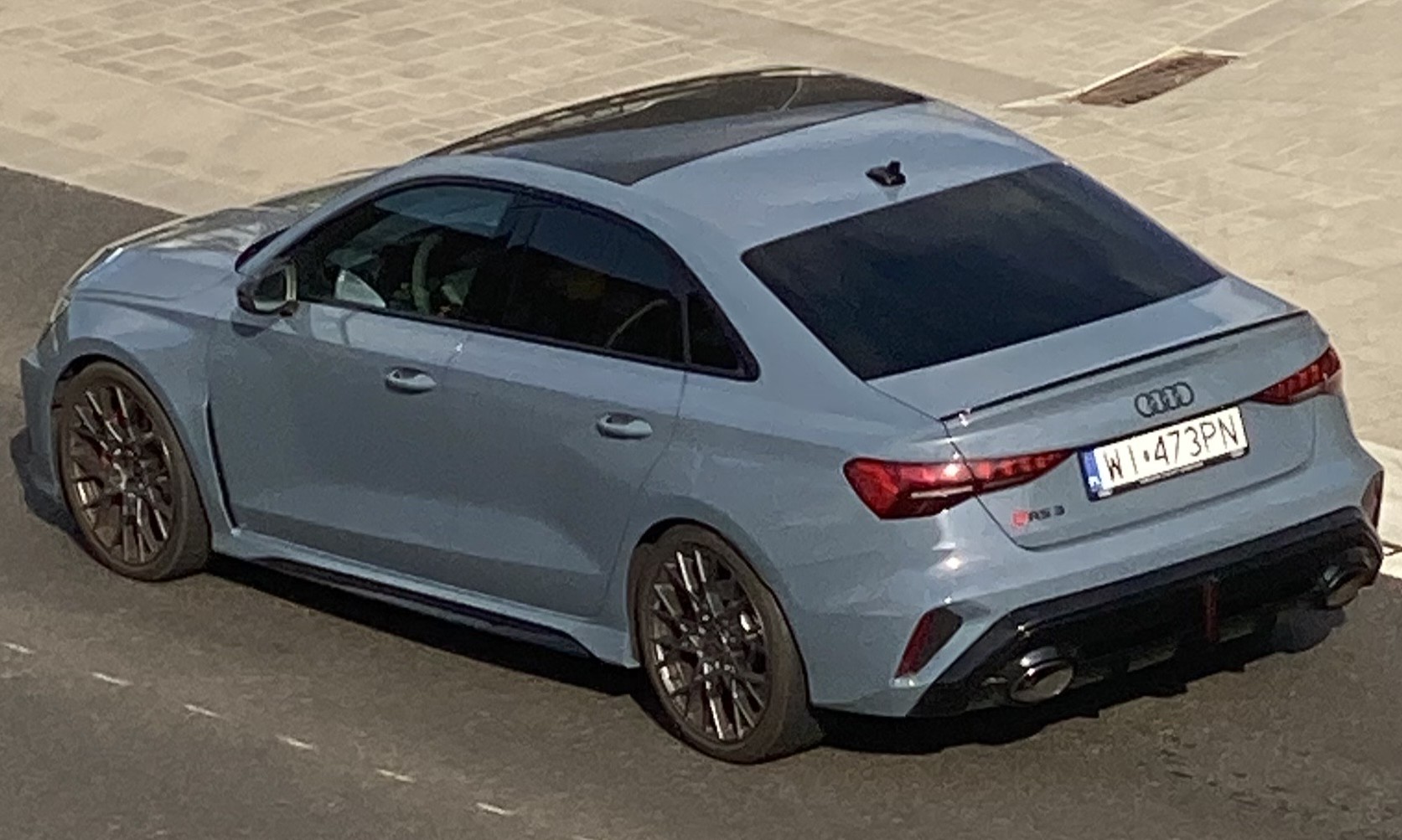 WI 473PN, Audi RS3 4th gen Sedan (8YS), facelift, 2024–