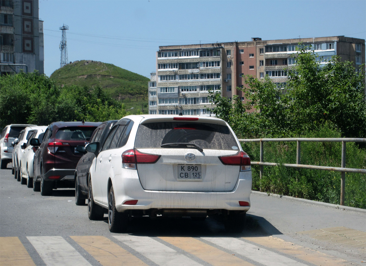 к 890 св 125, Toyota Corolla Fielder 3rd gen (E160), facelift, 2015–