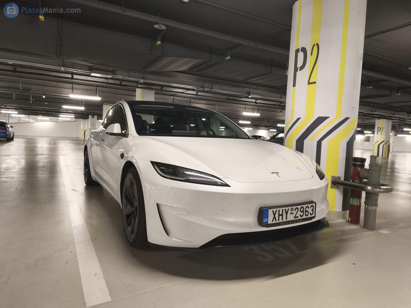 XHY-2963, Tesla Model 3 1st gen (5YJ3), facelift, 2023–