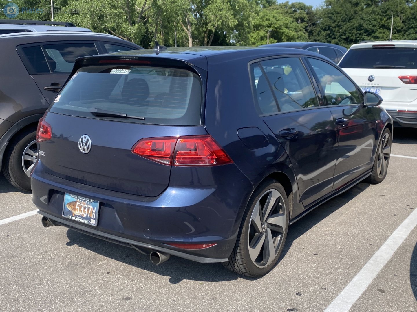 5337 J/D, Volkswagen Golf 7th gen 5-door Hatch (5G), 2012–2017