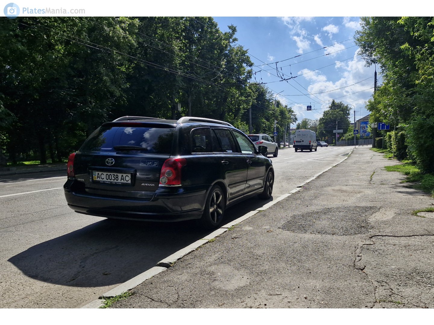 AC 0038 AC, Toyota Avensis 2nd gen Wagon (T250), 2003–2009