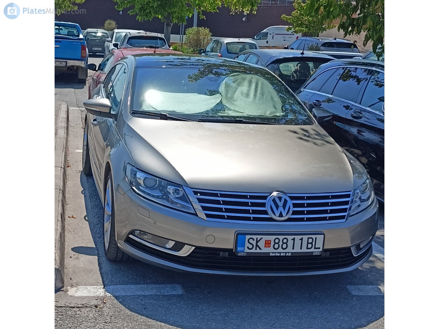 SK 8811 BL, Volkswagen CC 1st gen (35), facelift, 2012–2018