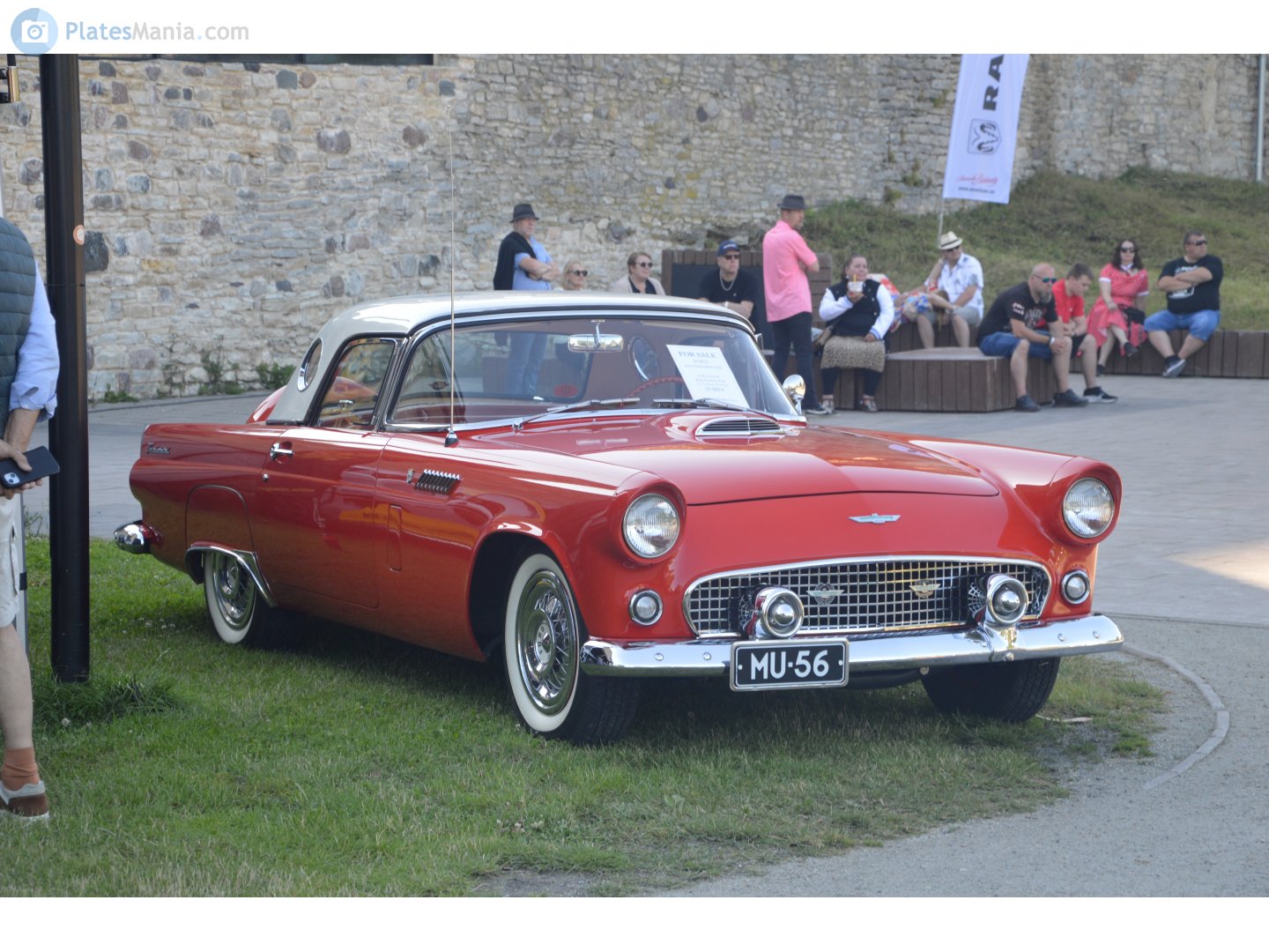 MU-56, Ford Thunderbird 1st gen 1956 Convertible, 1st facelift, 1955–1956