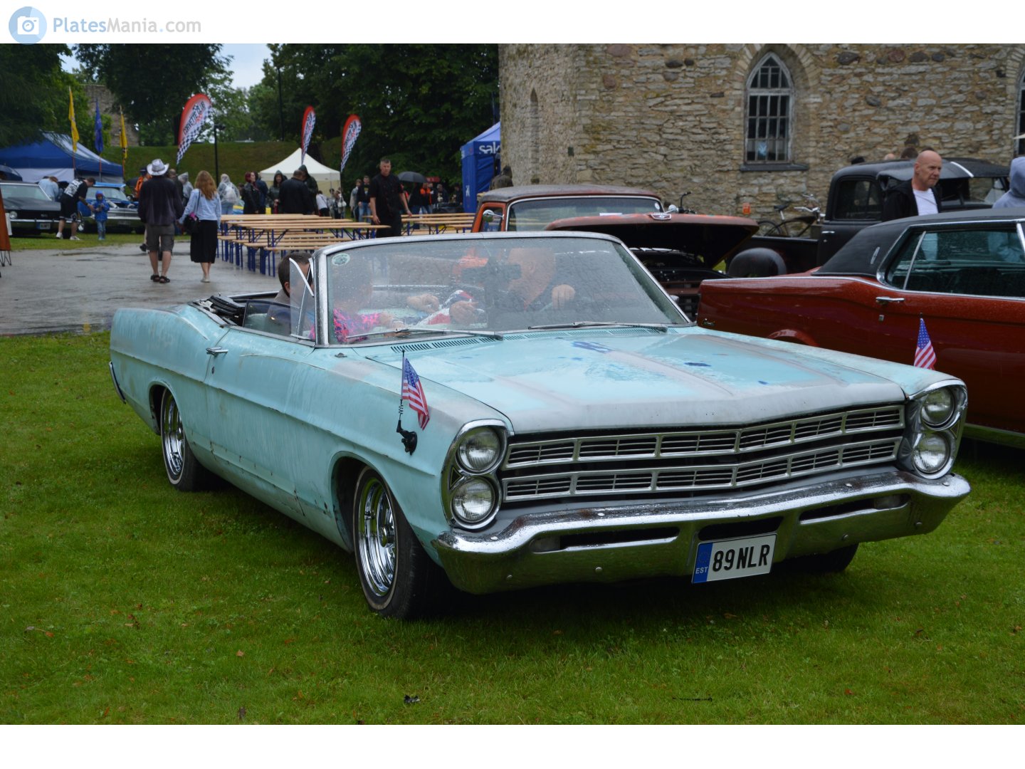 89 NLR, Ford Galaxie 3rd gen 1967 2-door Convertible (76), 2nd facelift, 1966–1967