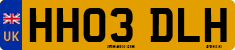 License plate of the United Kingdom, 2001 year system