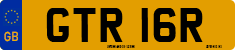 License plate of the United Kingdom, 1963 year system