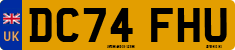 License plate of the United Kingdom, 2001 year system