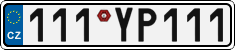 License plate of the Czech Republic, Vanity Plates