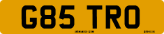 License plate of the United Kingdom, 1983 year system