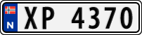 License plate of Norway, Trailers, motorcycles, special vehicles