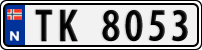 License plate of Norway, Trailers, motorcycles, special vehicles