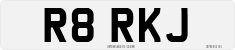 License plate of the United Kingdom, 1983 year system