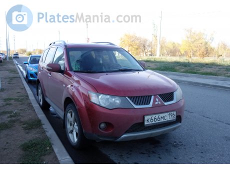 к666мс196, Mitsubishi Outlander