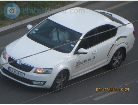 AA 3943 PE, Skoda Octavia