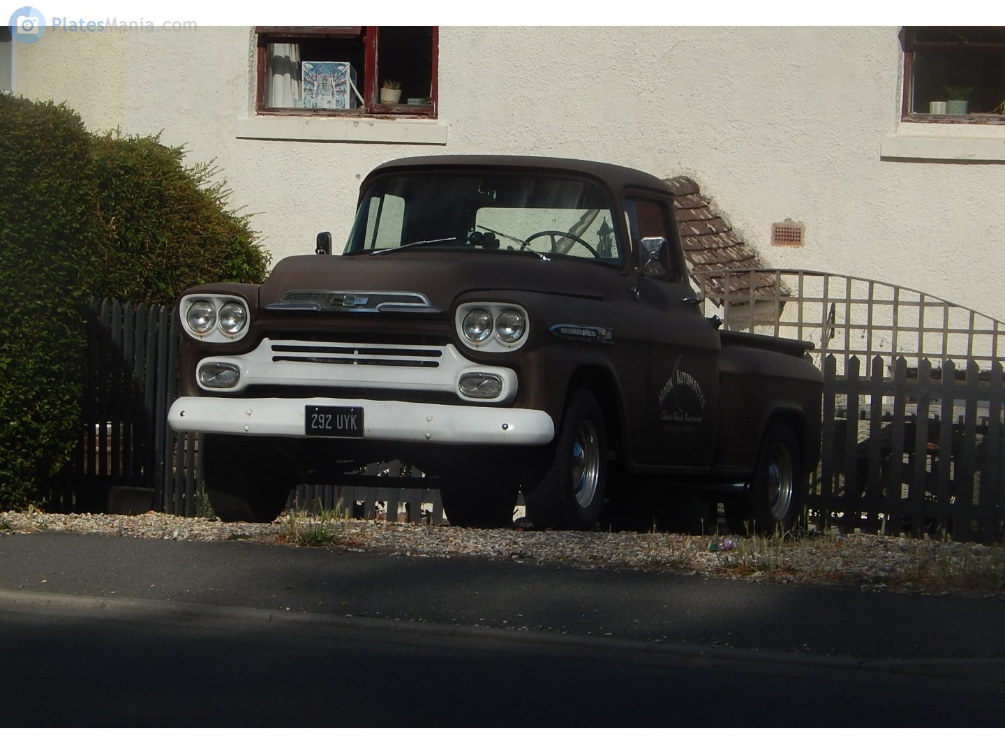 292UYK, Chevrolet Apache 1st gen Truck (3100/3200/3600/3800; A-body), 1957–1959