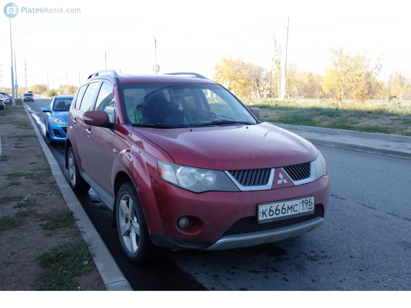 к 666 мс 196, Mitsubishi Outlander 2nd gen (XL) (CW/ZG/ZH), 2005–2013