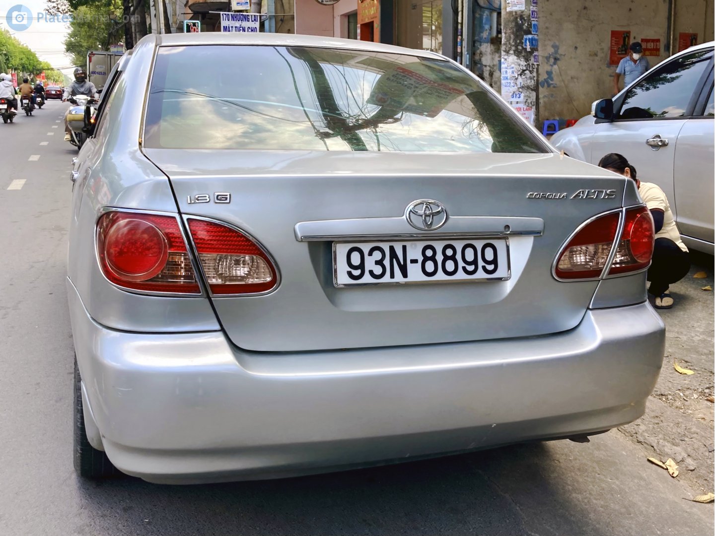 93N-8899, Toyota Corolla 9th gen EX Sedan (E120; CN-market), 1st facelift, 2008–2012