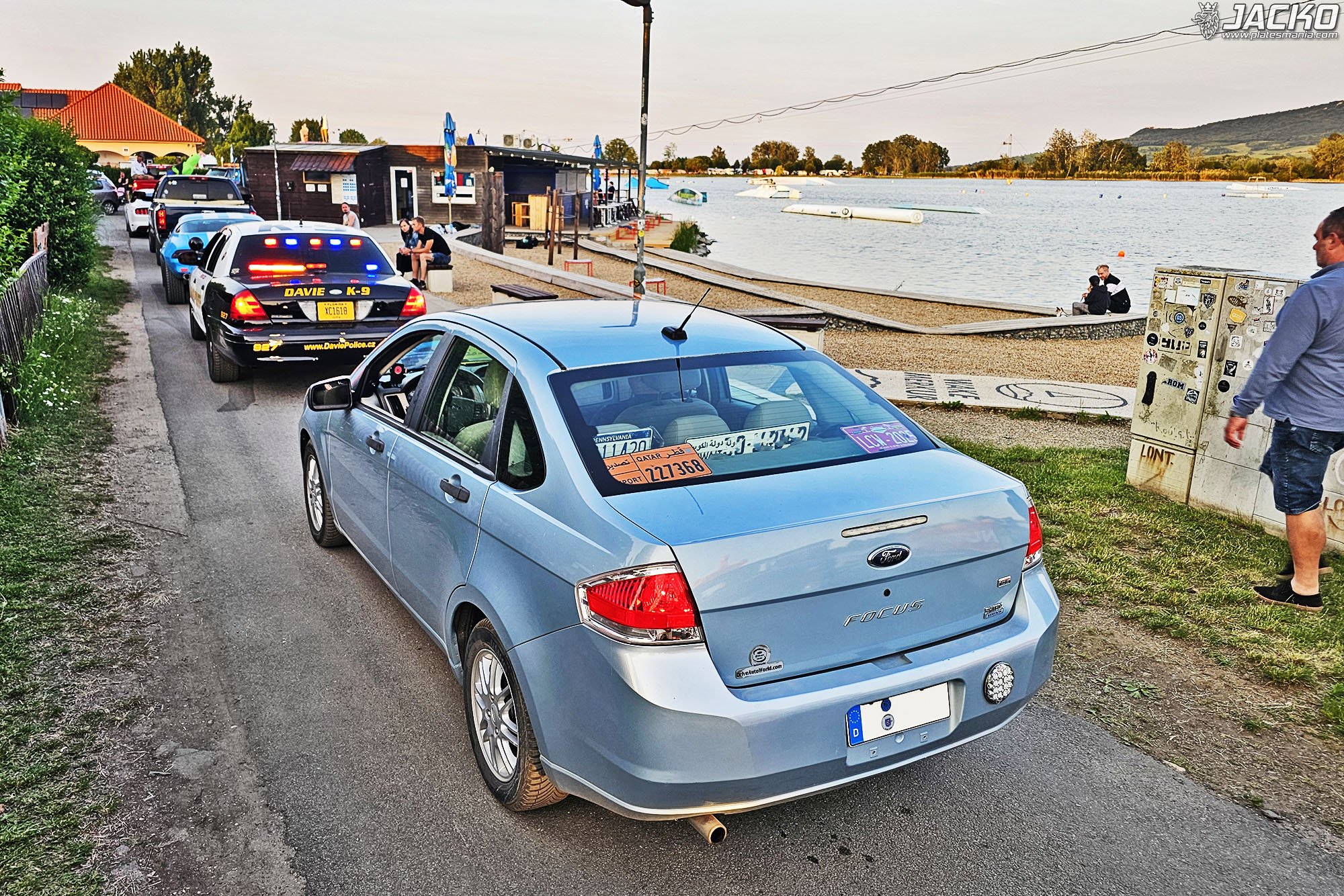 227368, License plate without vehicle 