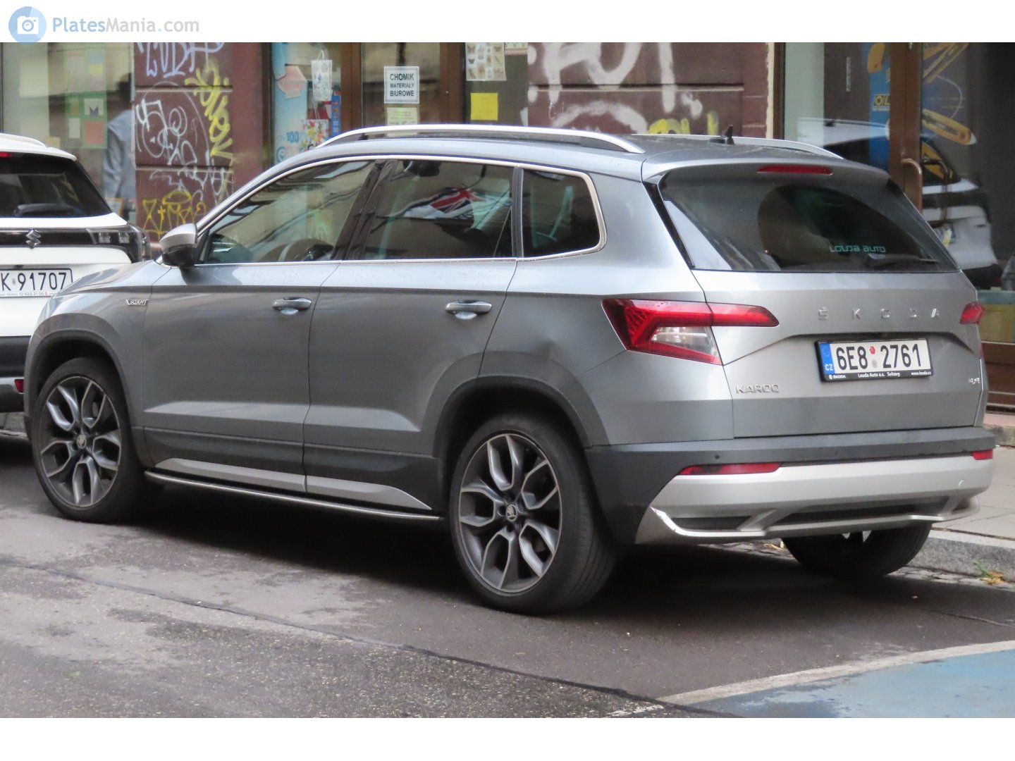 6E8 2761, Skoda Karoq 1st gen Scout (NU7), 2018–2022