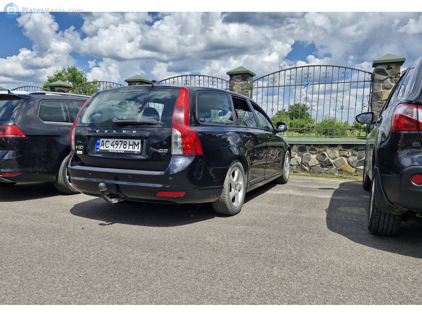 AC 4978 HM, Volvo V50 1st gen (545), facelift, 2007–2012