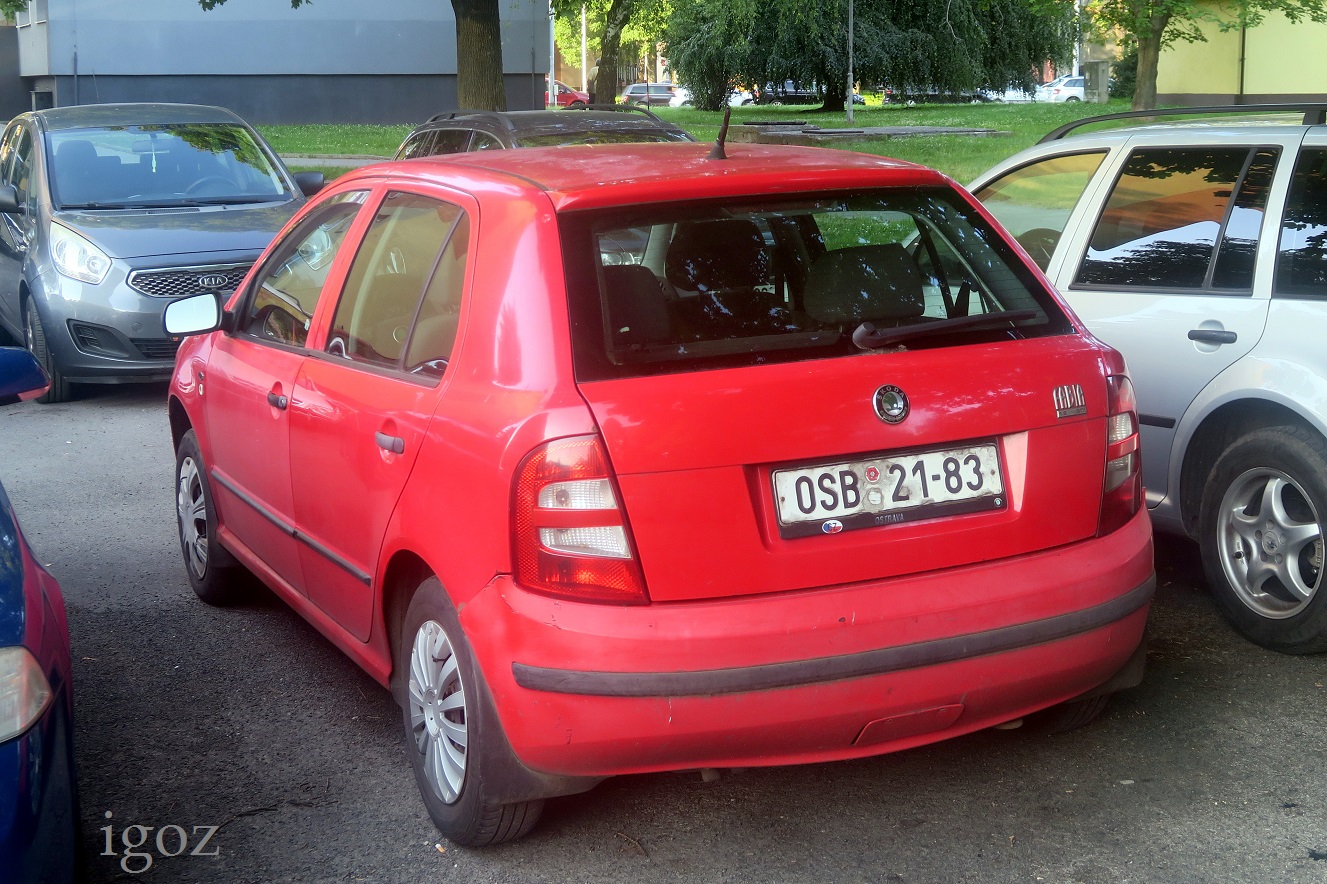 OSB 21-83, Skoda Fabia 1st gen Hatch (6Y2), 1999–2007