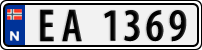 License plate of Norway, Trailers, motorcycles, special vehicles