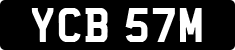 License plate of the United Kingdom, 1963 year system