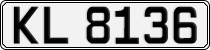 License plate of Norway, Trailers, motorcycles, special vehicles
