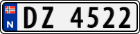 License plate of Norway, Trailers, motorcycles, special vehicles