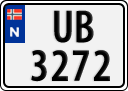 License plate of Norway, Trailers, motorcycles, special vehicles