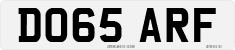 License plate of the United Kingdom, 2001 year system