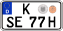 German license plate, Plates for oldtimers (type 