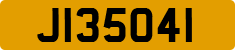 License plate of Jersey, Regular plates (J123456)