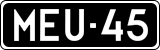 License plate of Finland, Oldtimers
