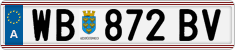 License plate of Austria, Regular plates
