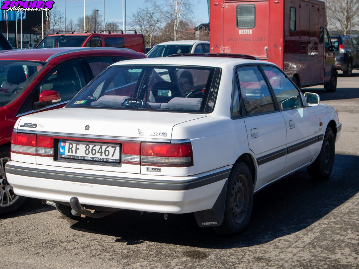RF 86467, Mazda 626 3rd gen Sedan (GD), 1987–1992