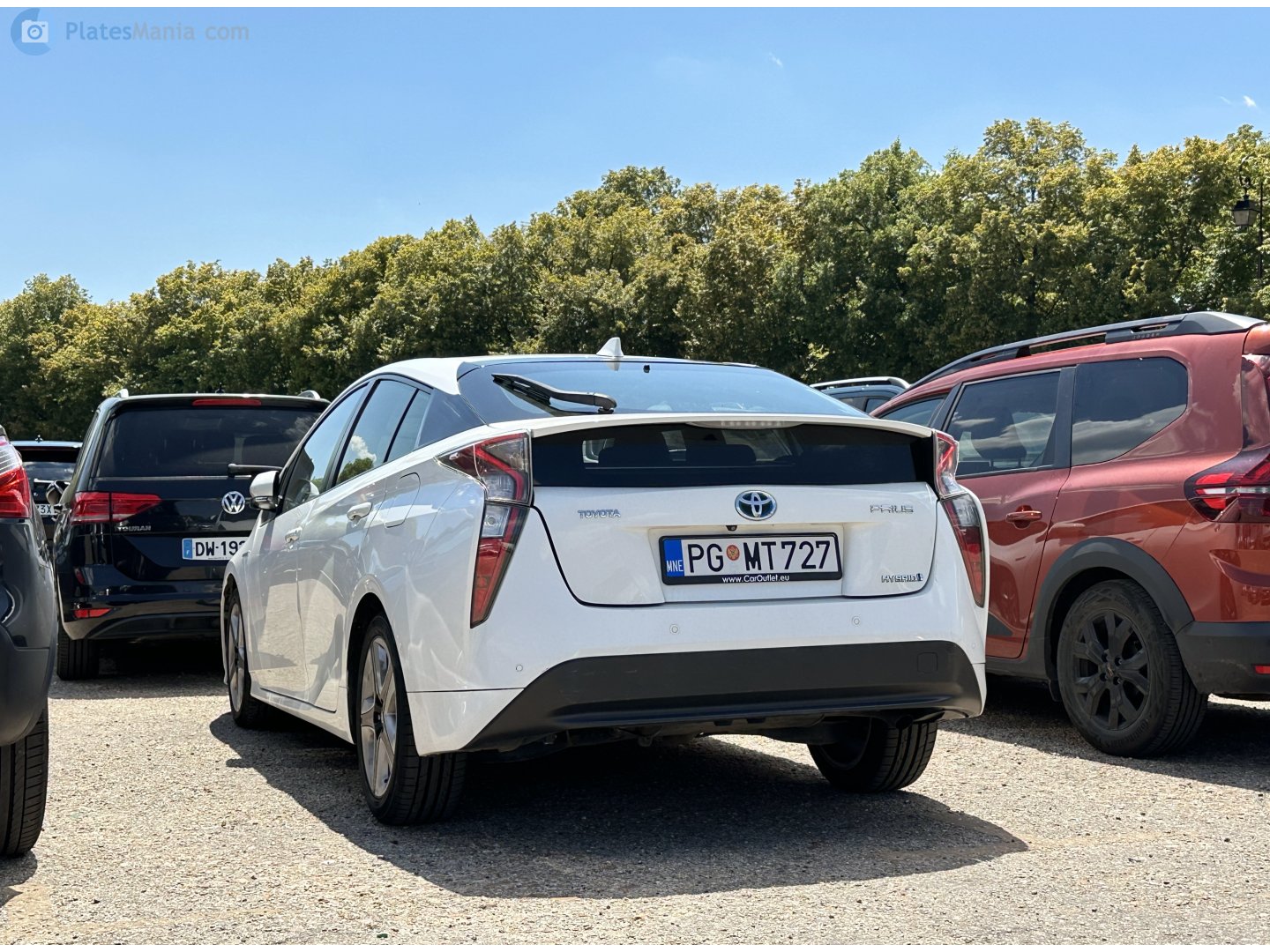 PG MT727, Toyota Prius 4th gen (ZVW50), 2015–2019