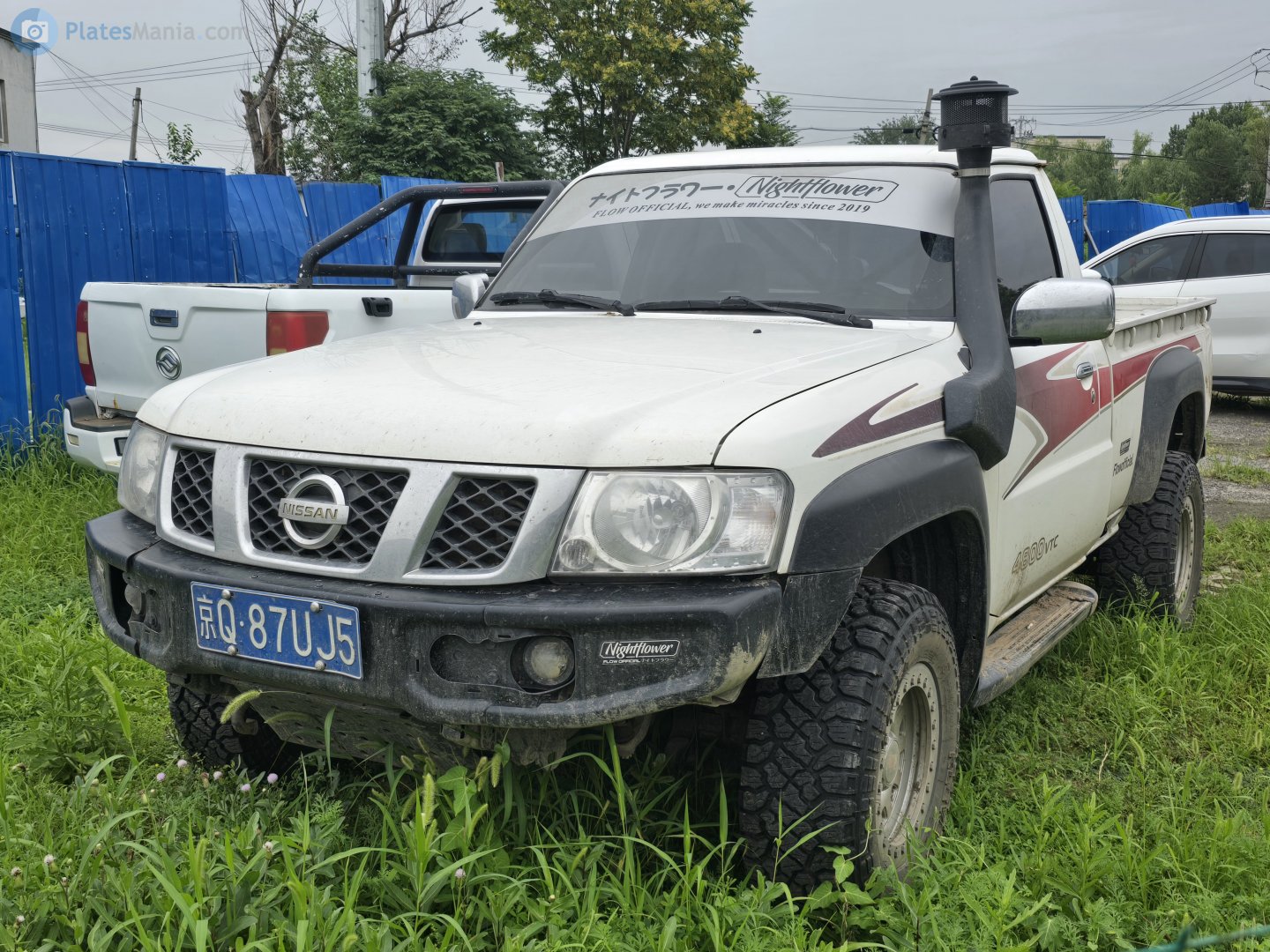 京Q·87UJ5, Nissan Patrol 5th gen Pickup/Chassis Cab (Y61), facelift, 2004–