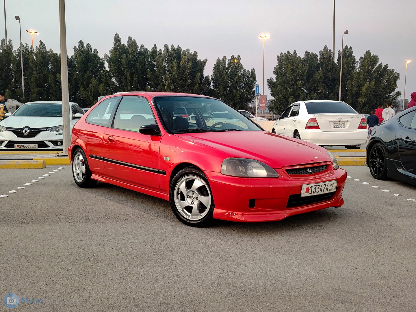 133474, Honda Civic 6th gen Hatchback (EK; Global-market), 1995–2000