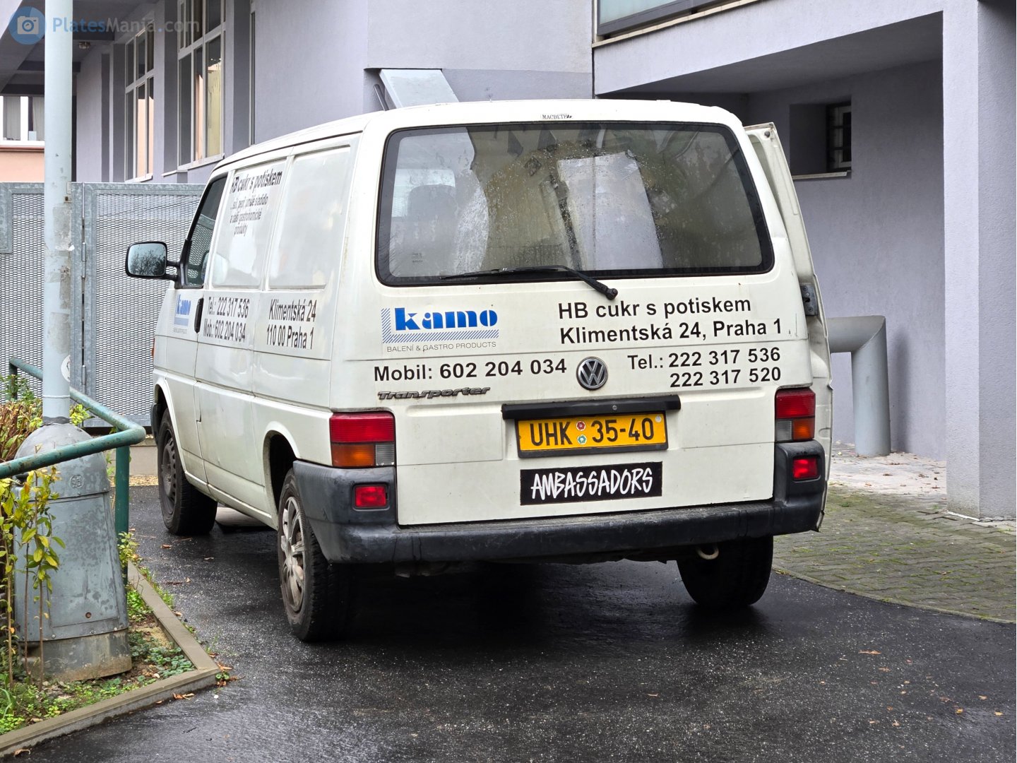 UHK 35-40, Volkswagen Transporter 4th gen Van (T4) (70/7D), 1990–2003