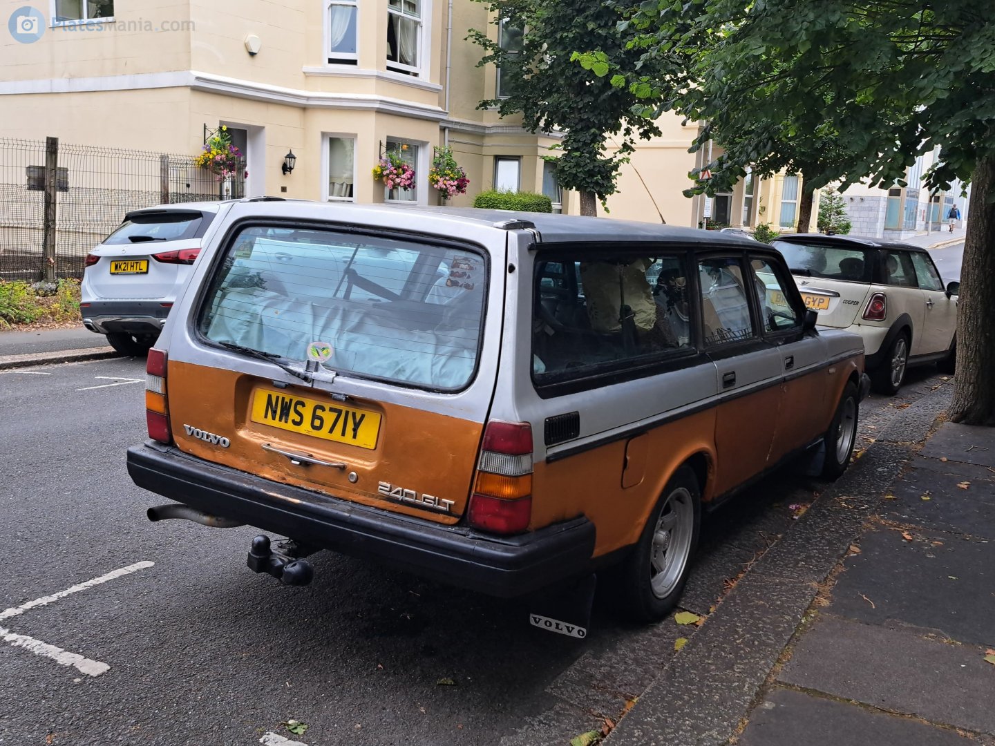 NWS671Y, Volvo 240-Series 1st gen 5-door Wagon (245), facelift, 1978–1993