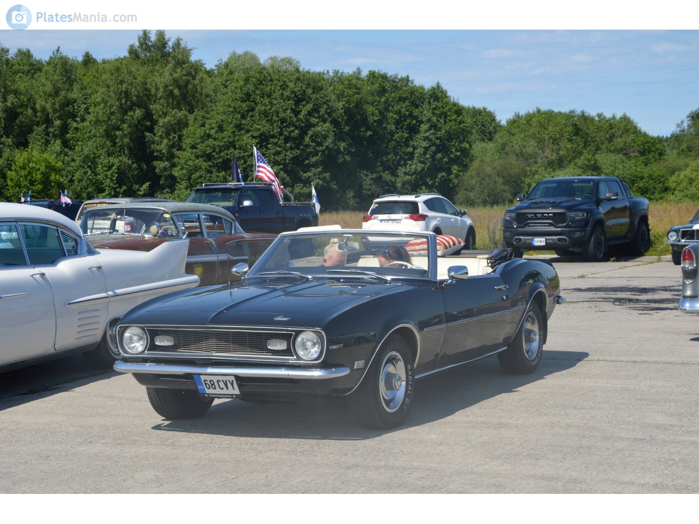 68 CVY, Chevrolet Camaro 1st gen 1967/1968 Convertible (F I), 1966–1968