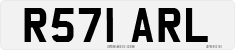 License plate of the United Kingdom, 1983 year system