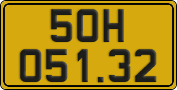 License plate of Vietnam, Commercial vehicles