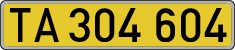 License plates of Spain, Diplomatic